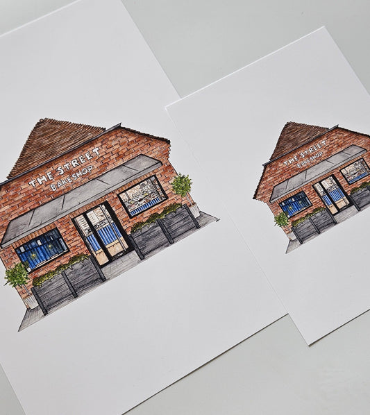 Bakeshop print