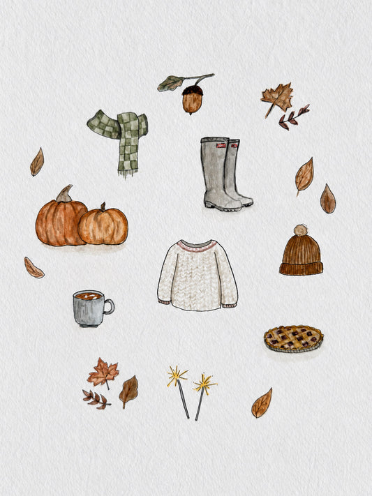 Autumn original painting