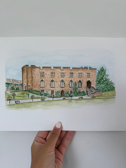 Custom Wedding Venue Painting