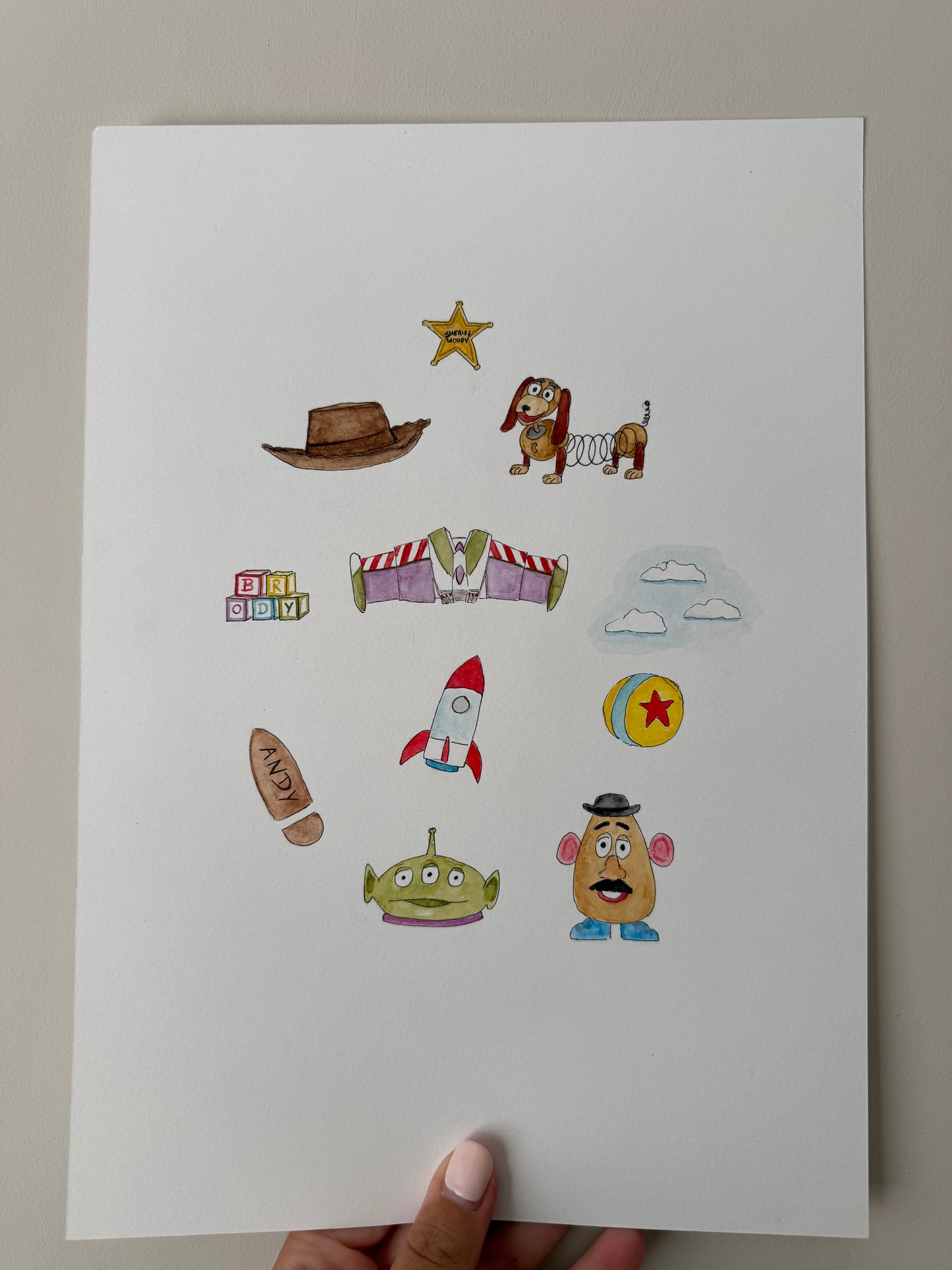 Themed painting
