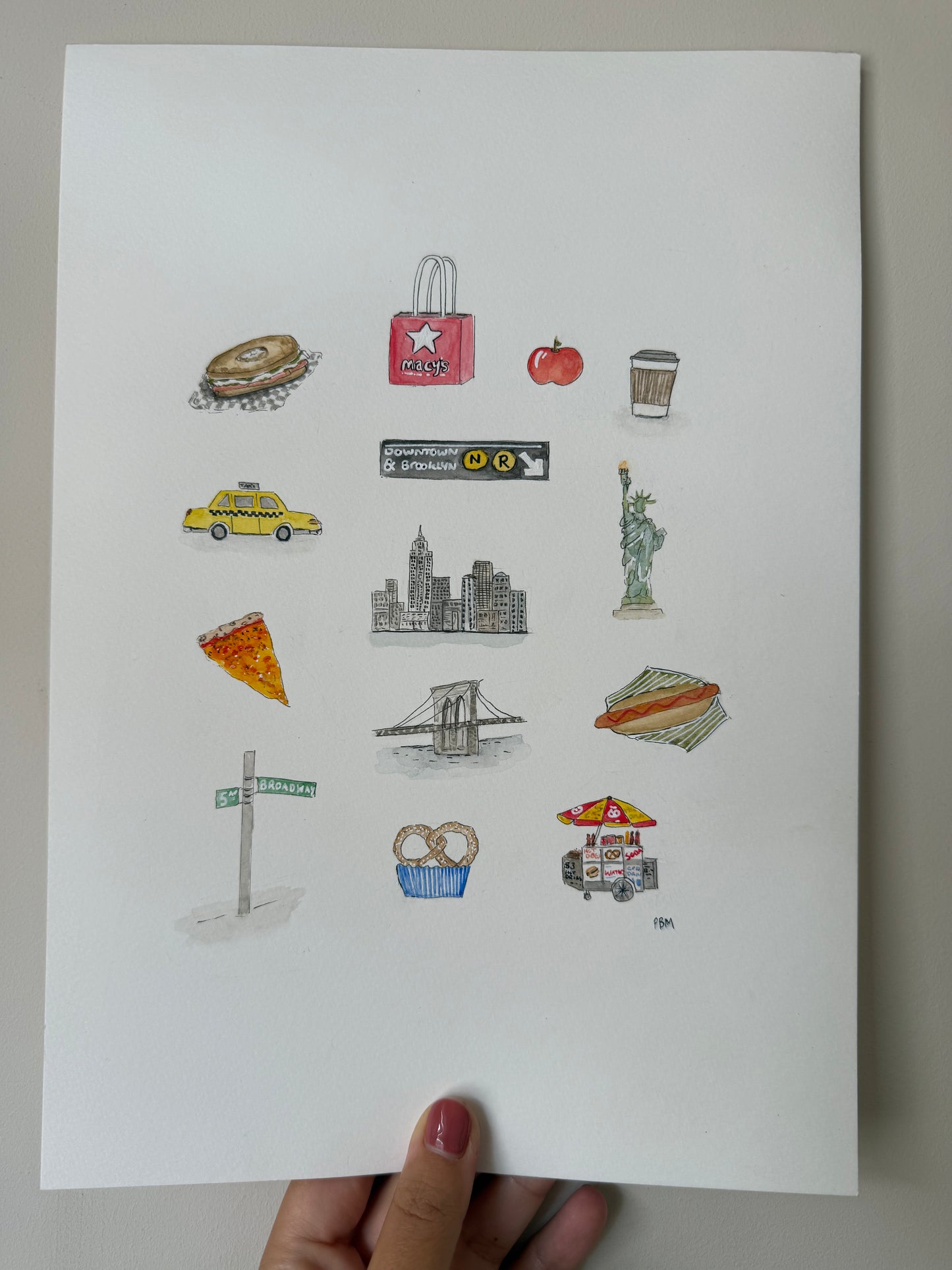 Themed painting