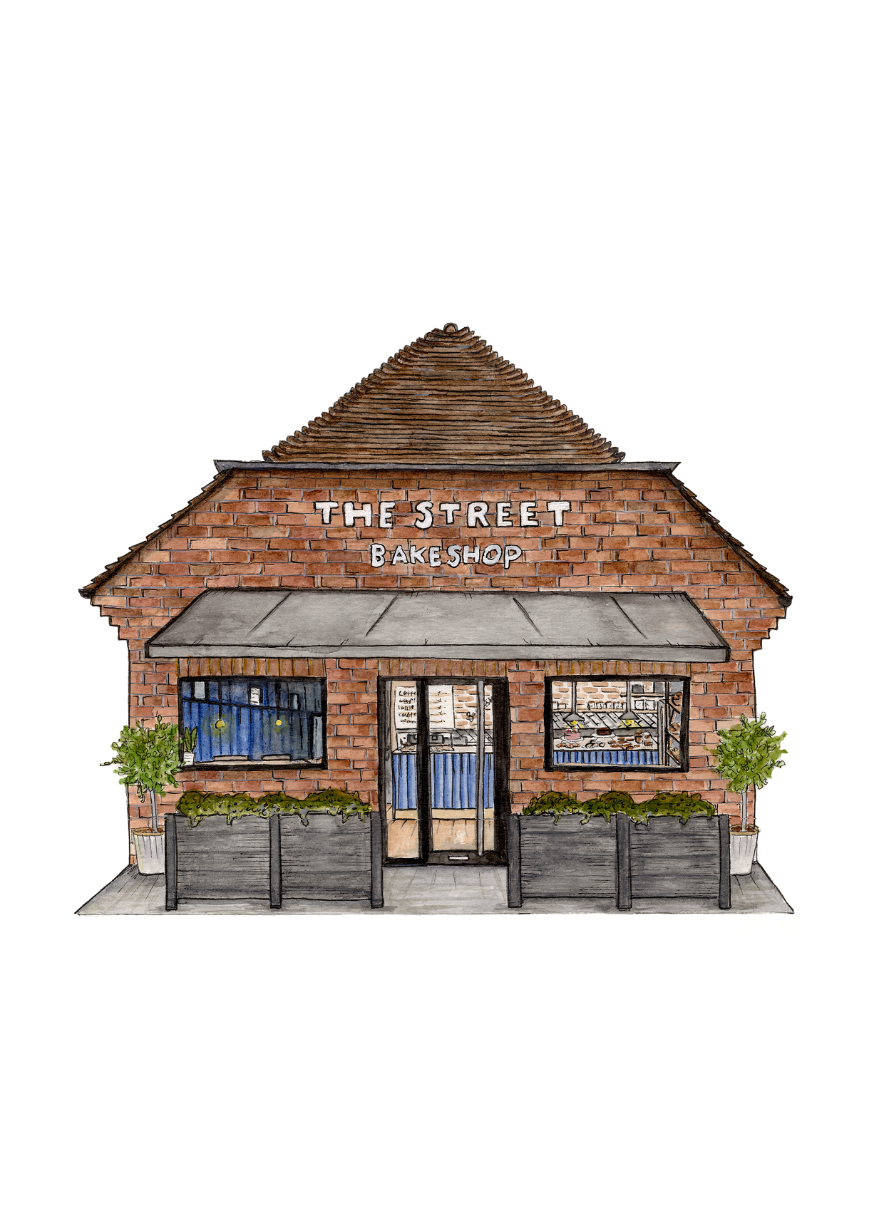 Bakeshop print